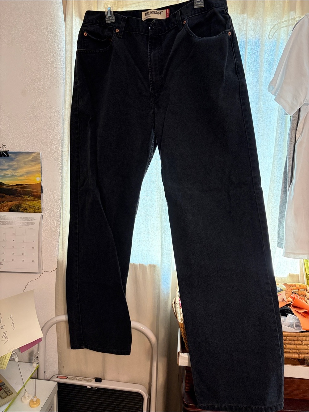 Levi's Relaxed Fit Men’s Black Jeans